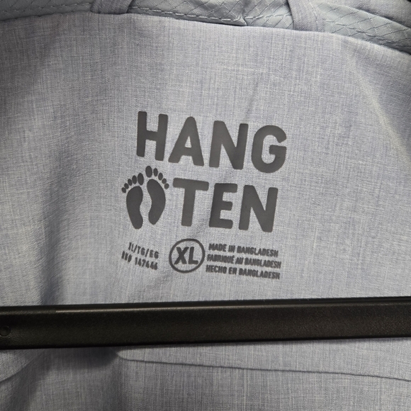 Hang Ten Water Repellant Jacket Blue XL - Picture 5 of 9